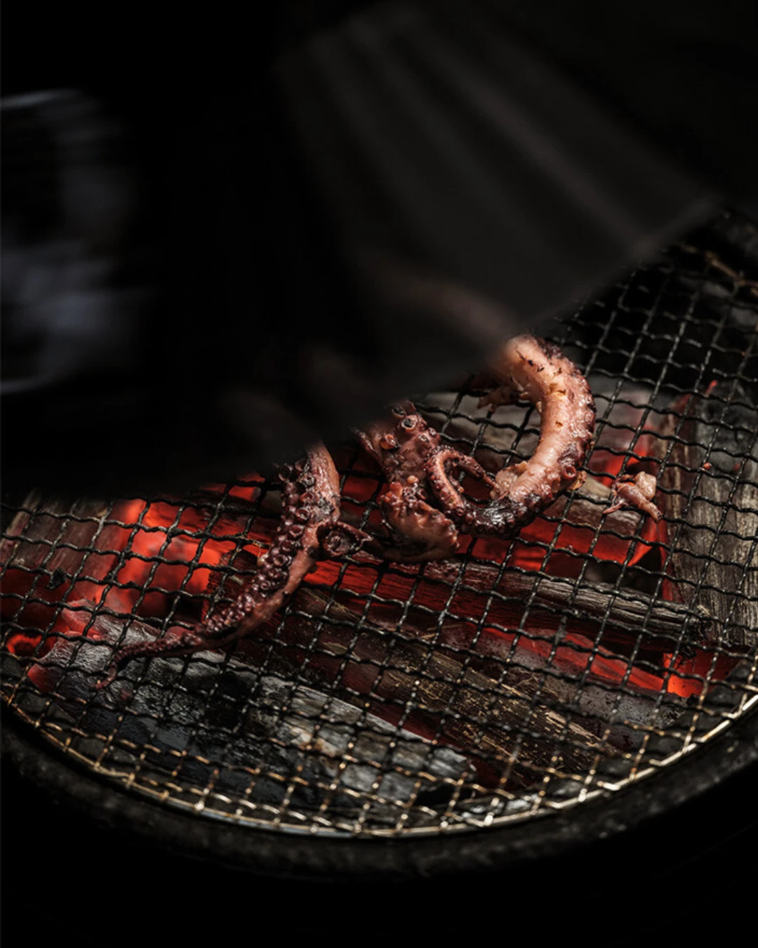Grill de table rond Shichirin mini Yakiniku