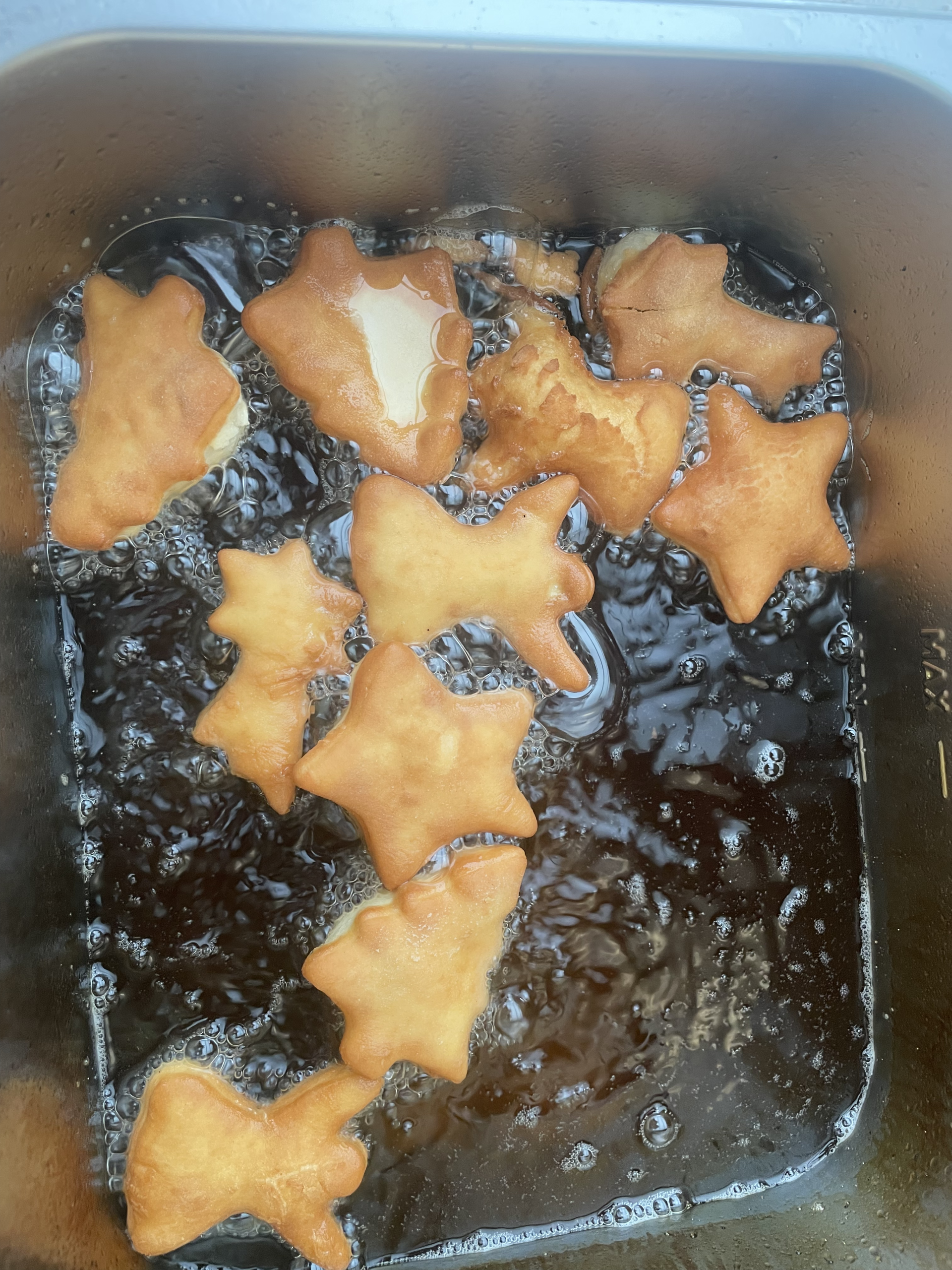Plancha friteuse beignets