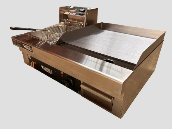 Combiné Plancha Friteuse électrique