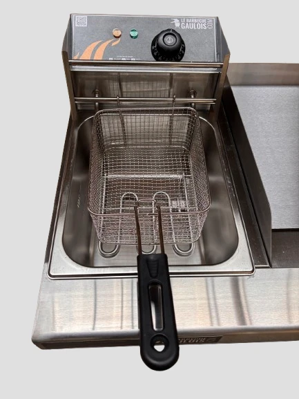 Combiné Plancha Friteuse électrique