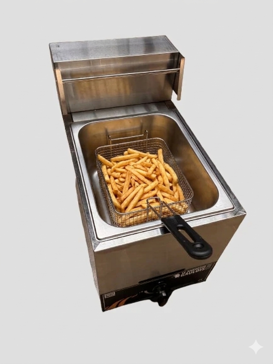Friteuse Inox à gaz