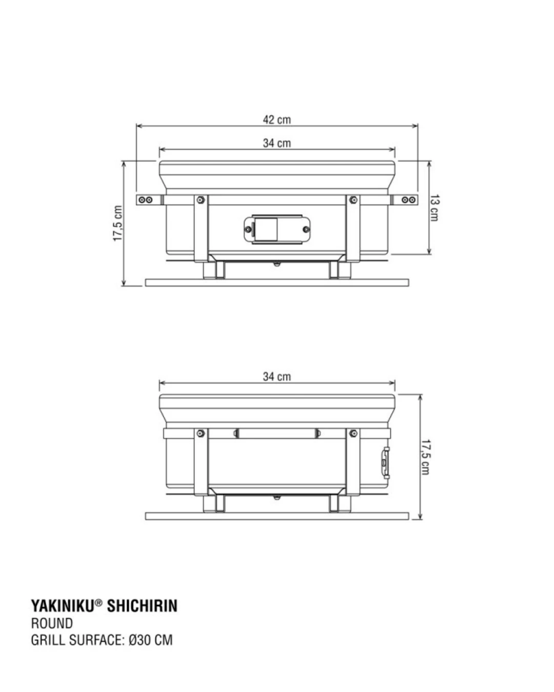 GRILL DE TABLE ROND SHICHIRIN YAKINIKU – Image 5