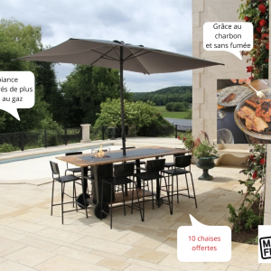 Table Brasero Deauville