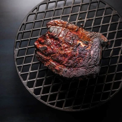 Grille en fonte Grill Shichirin Yakiniku rond