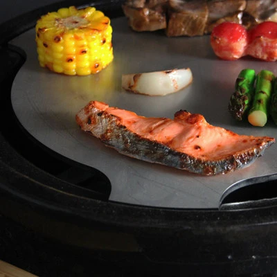 Plaque TEPPANYAKI Grill Shichirin Yakiniku rond