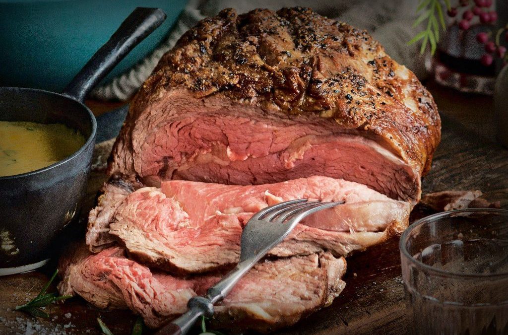 Rôti de bœuf à l'or blanc